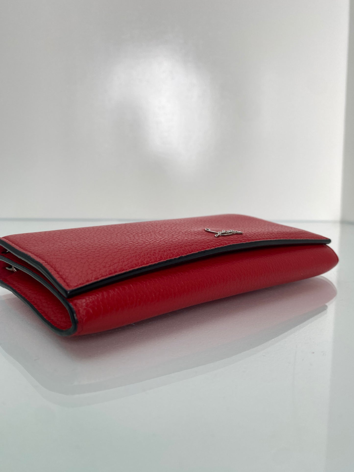 Christian Louboutin Red Chain Convertible Belt Bag