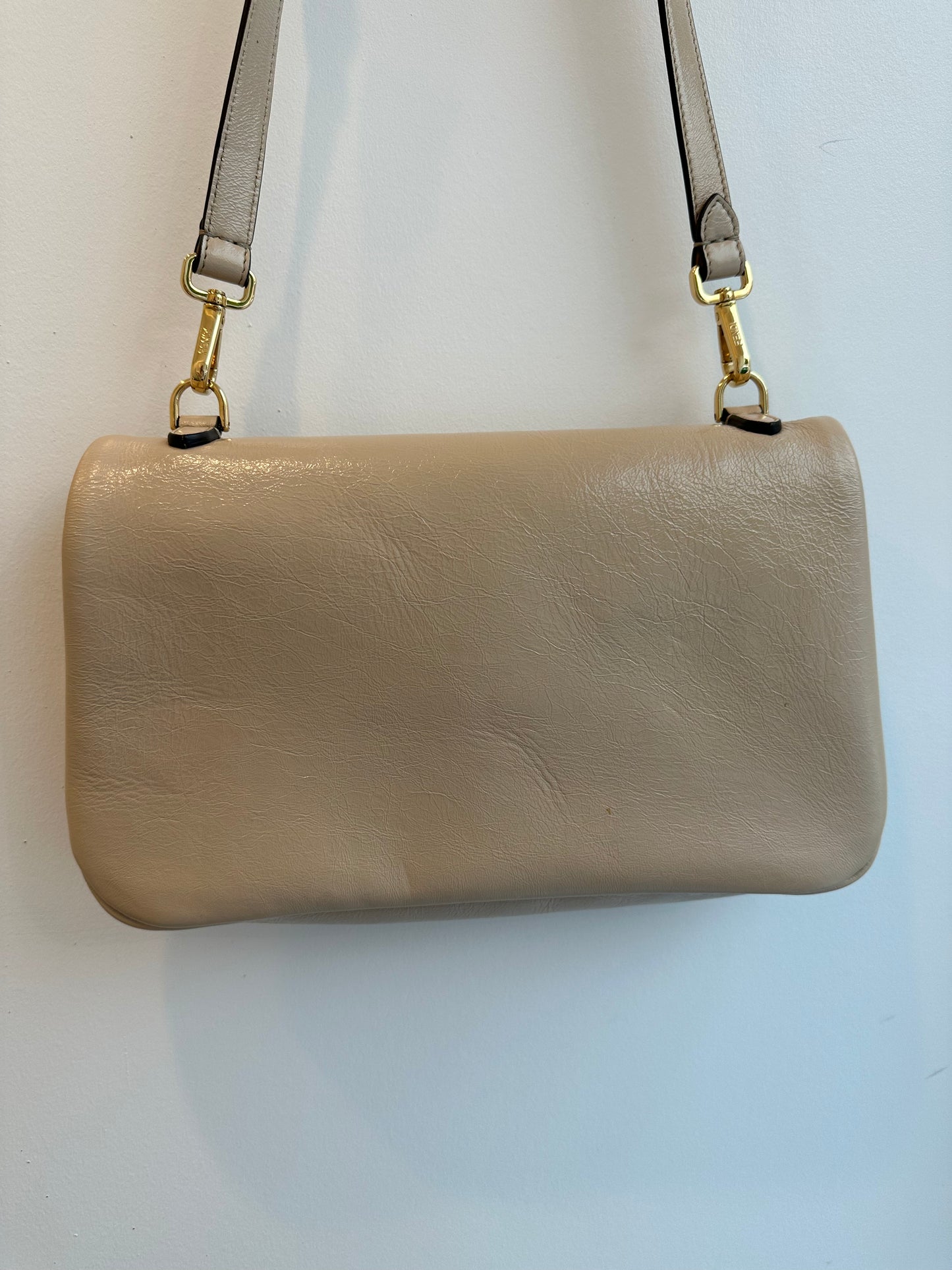 Fendi Fold Over Clutch/Crossbody