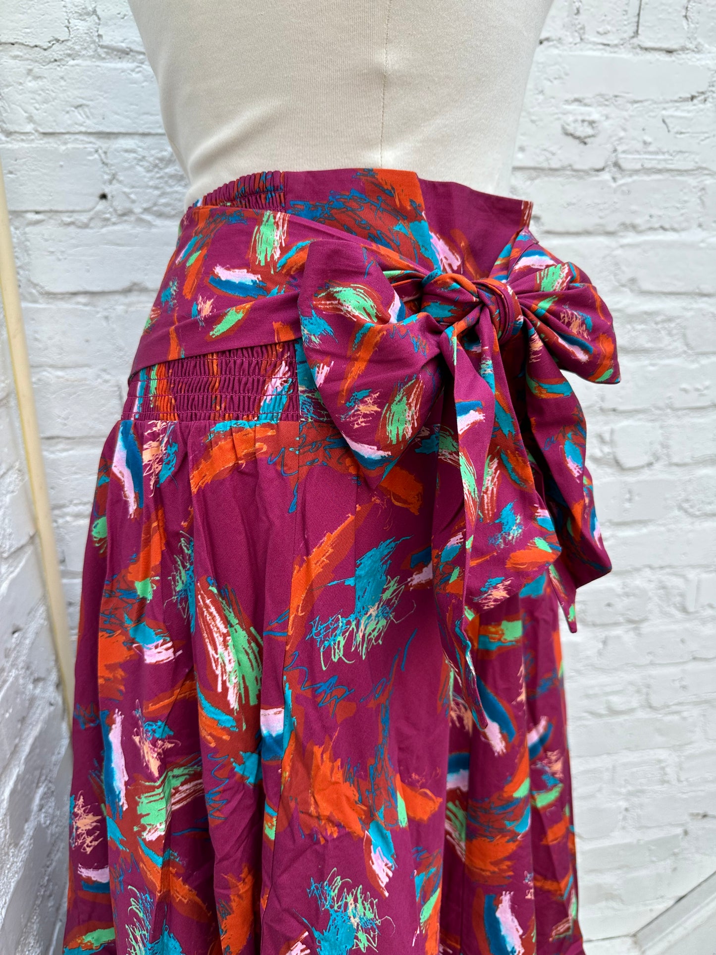 Alivia Scribble Burst Dalia Skirt XL