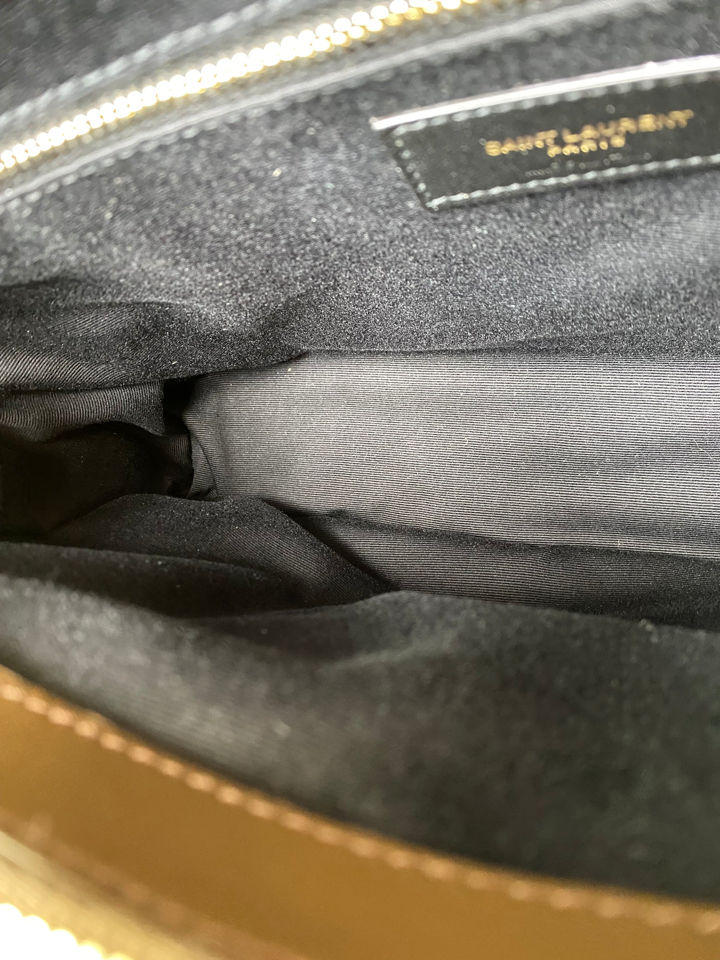 Saint Laurent Loulou Brown Matelasse Bag GHW
