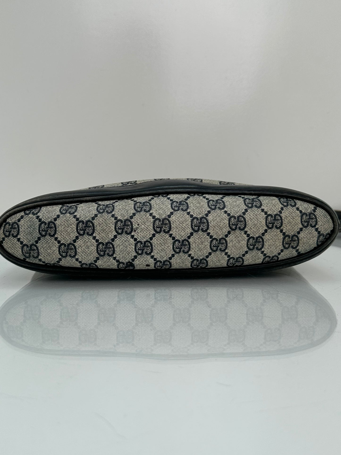 Gucci GG Navy Vintage Crossbody Bag