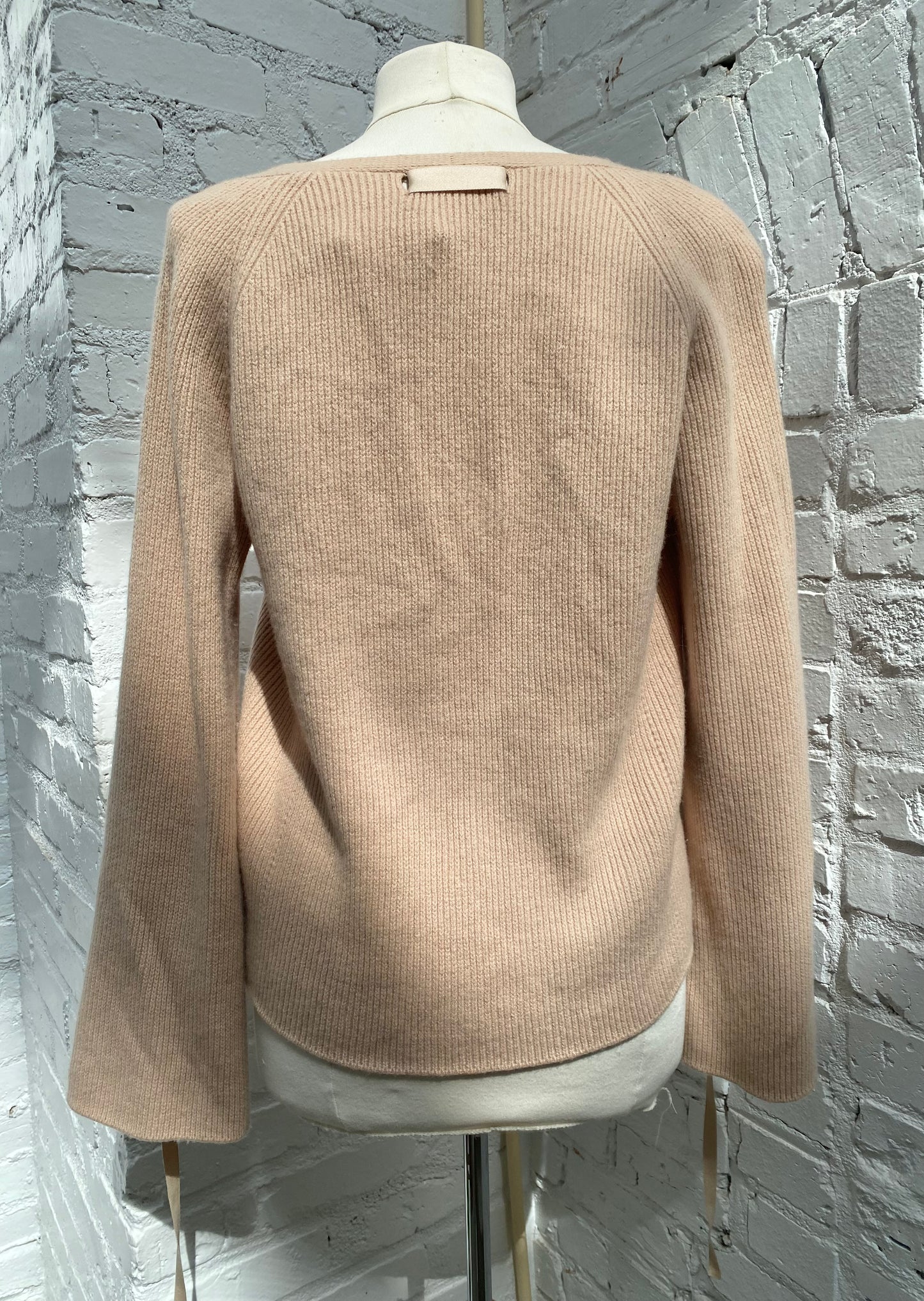 Helmut Lang Cream Sweater, M