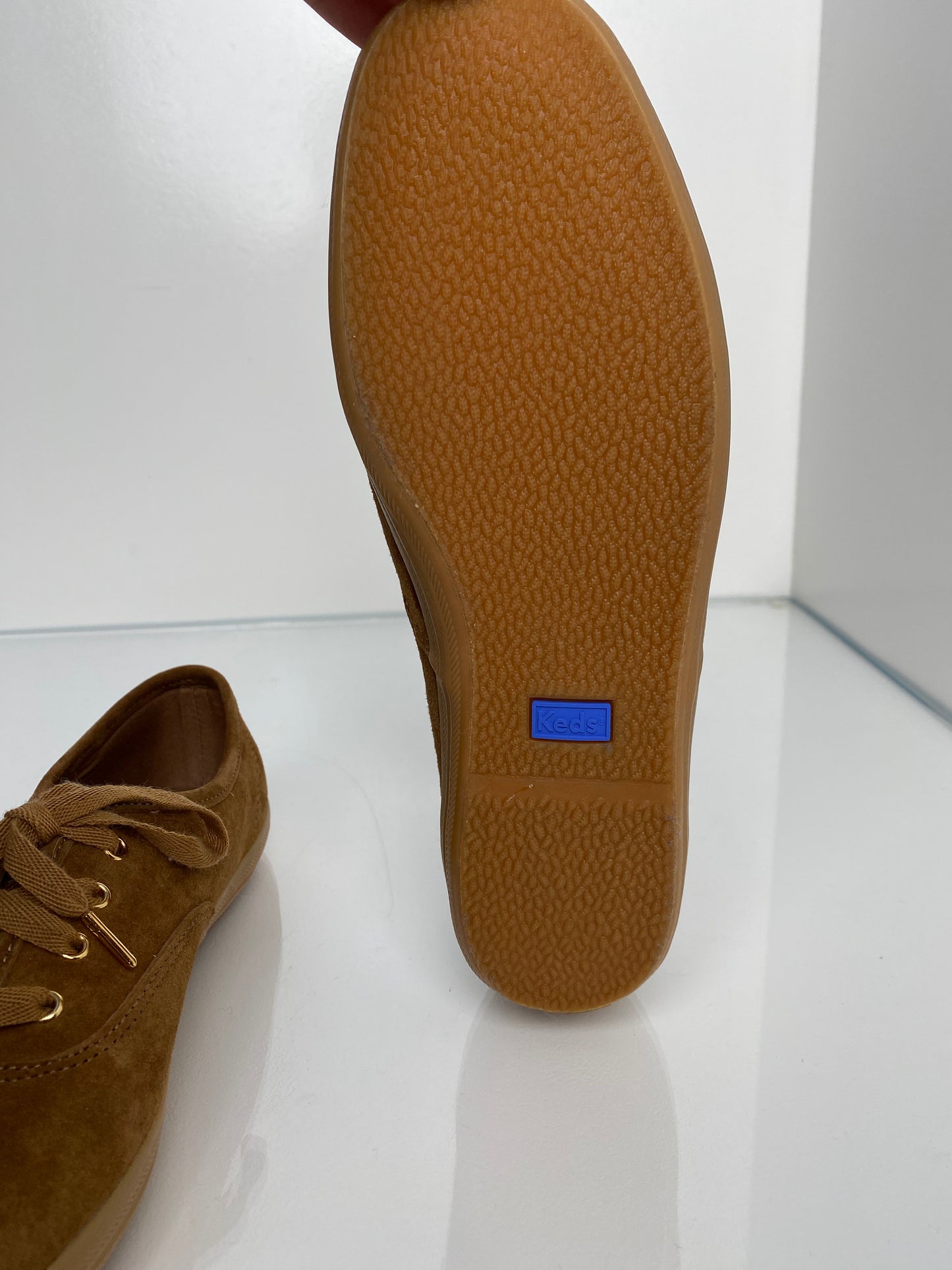 Brown Suede Keds, 8