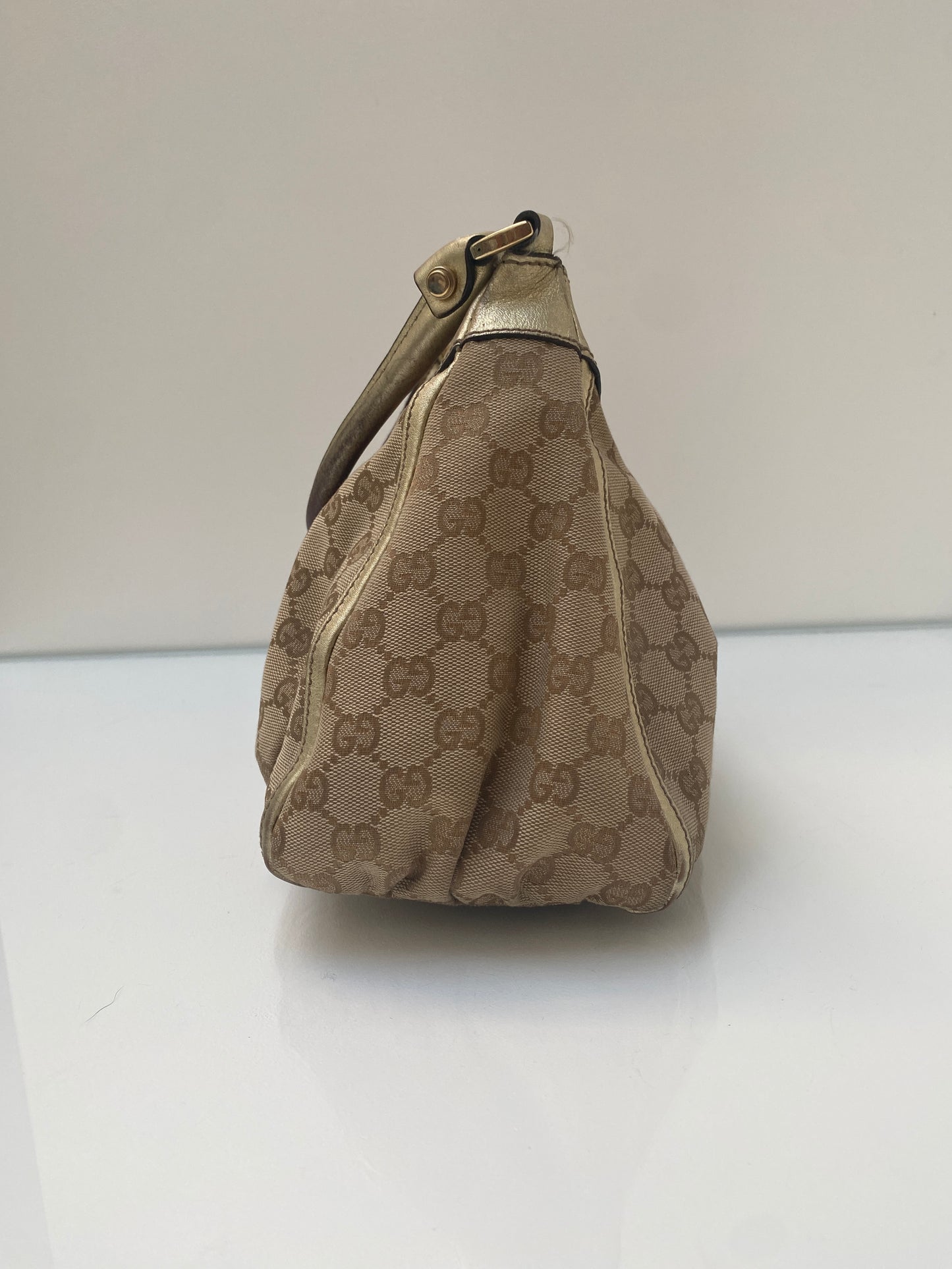 Gucci Vintage GG Gold Tote (As Is)