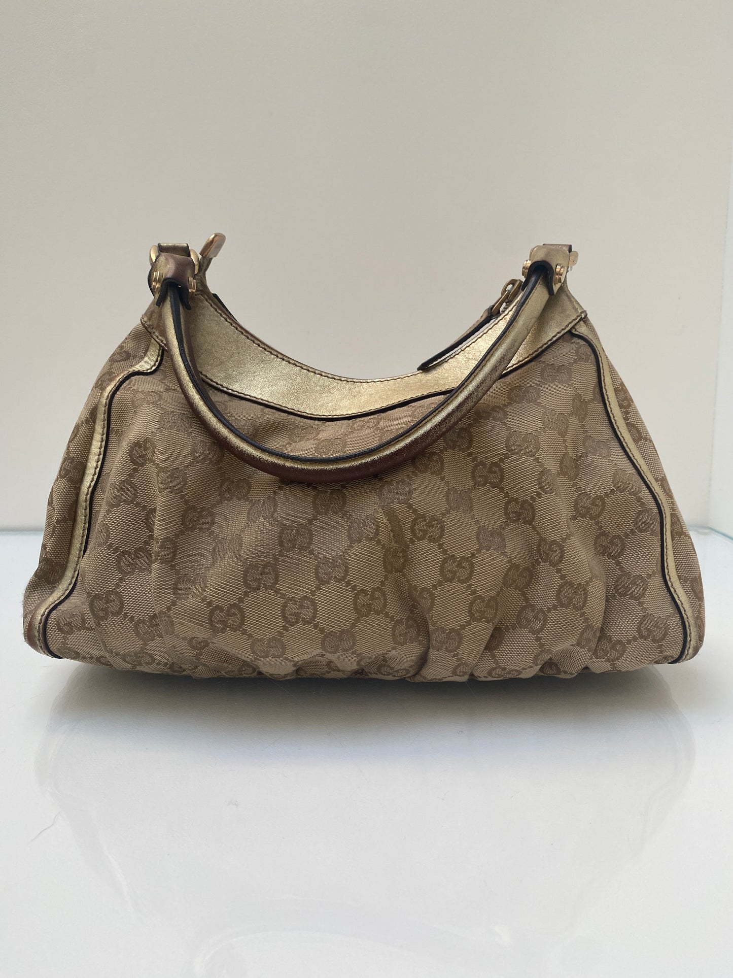 Gucci Vintage GG Gold Tote (As Is)