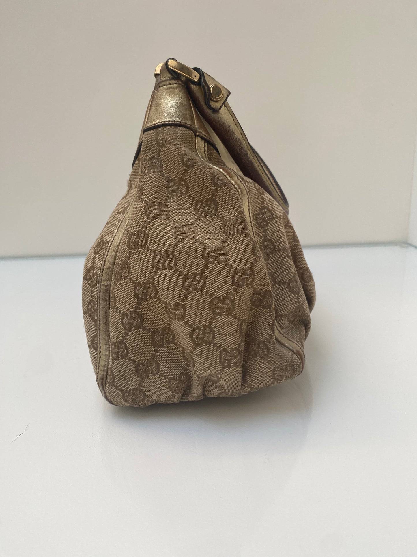 Gucci Vintage GG Gold Tote (As Is)