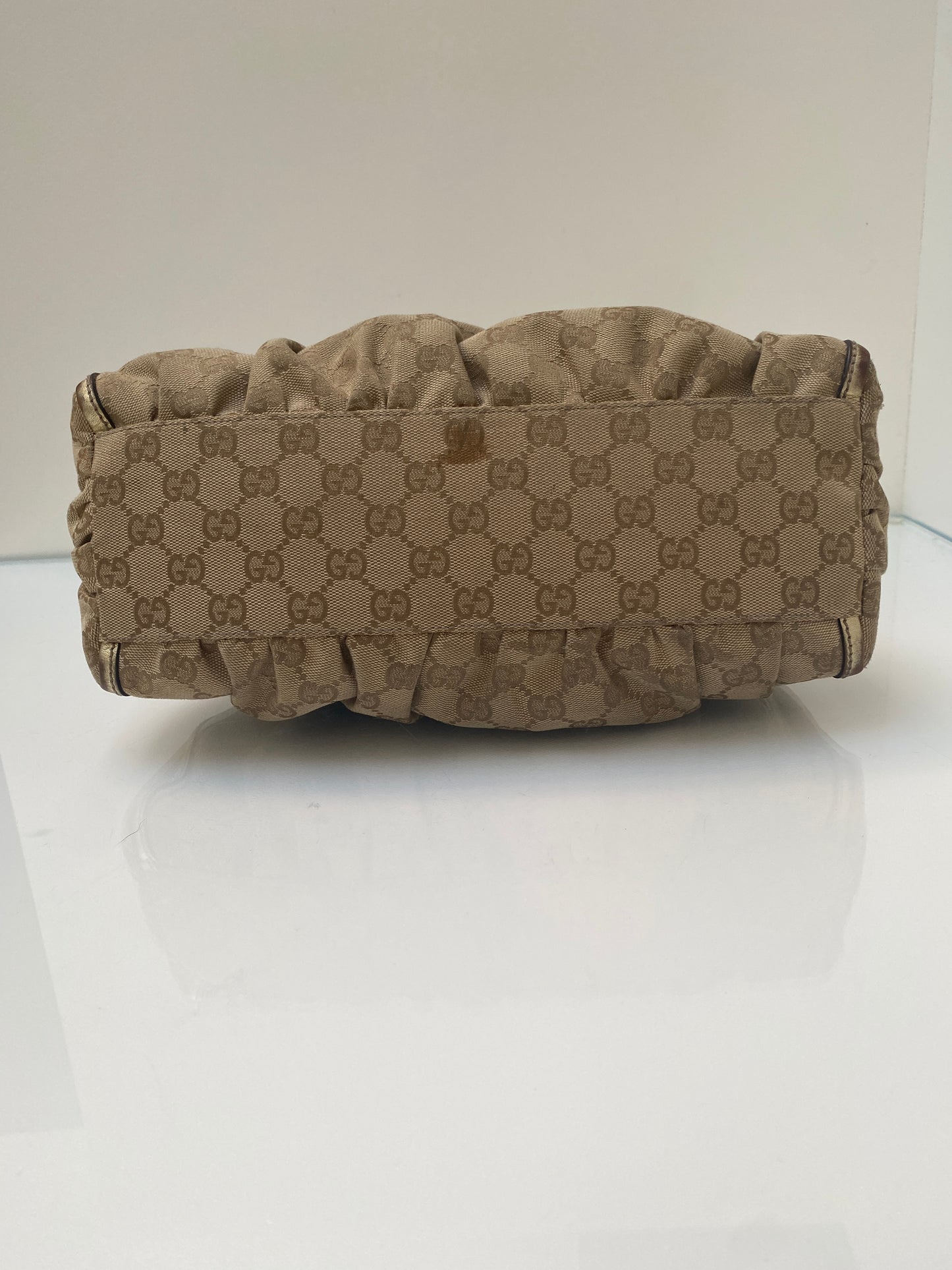 Gucci Vintage GG Gold Tote (As Is)