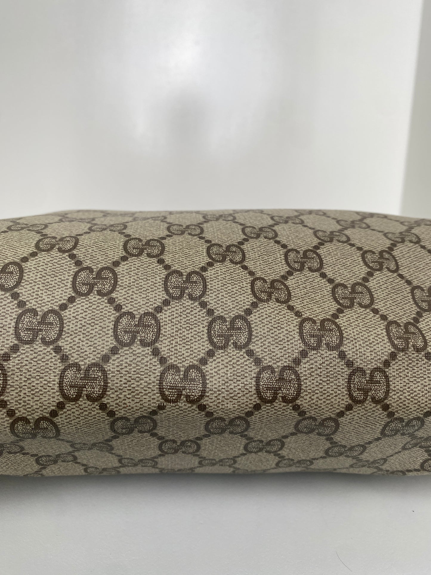 Gucci Web Stripe GG Supreme Tote