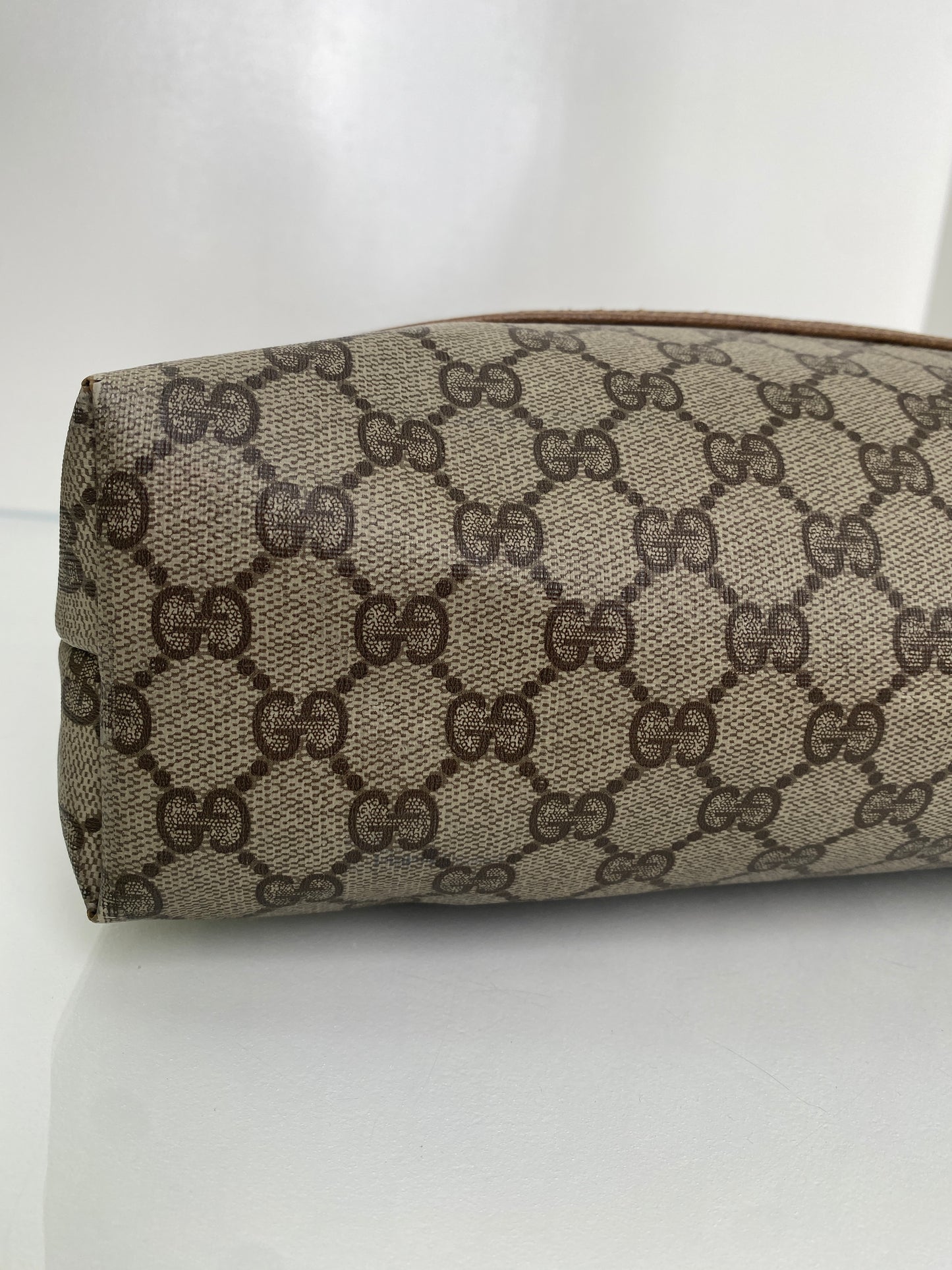 Gucci Web Stripe Strap GG Supreme Tote