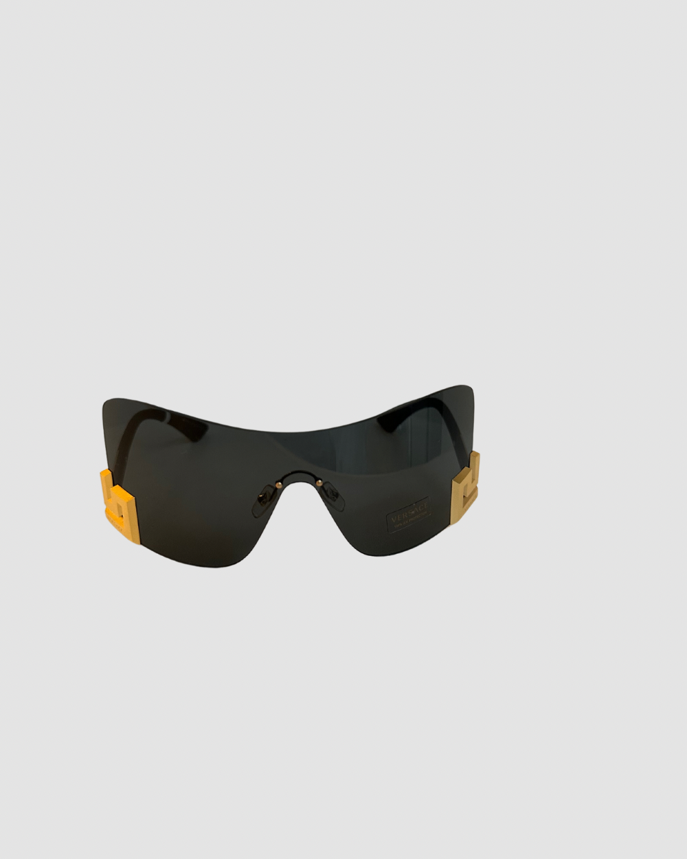 Versace Black Oversized Sunglasses