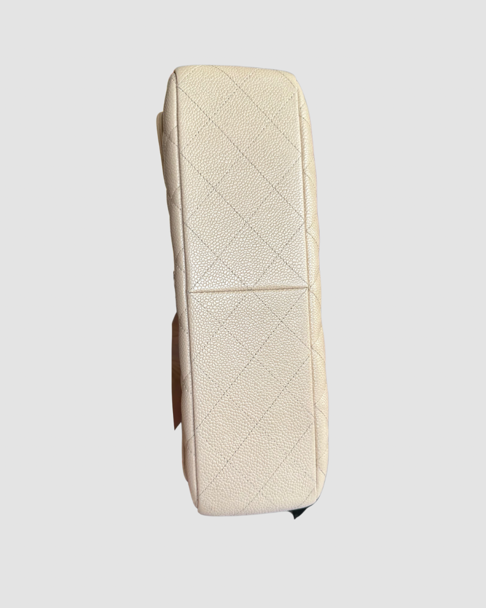 Chanel Jumbo Single Flap Beige Caviar SHW