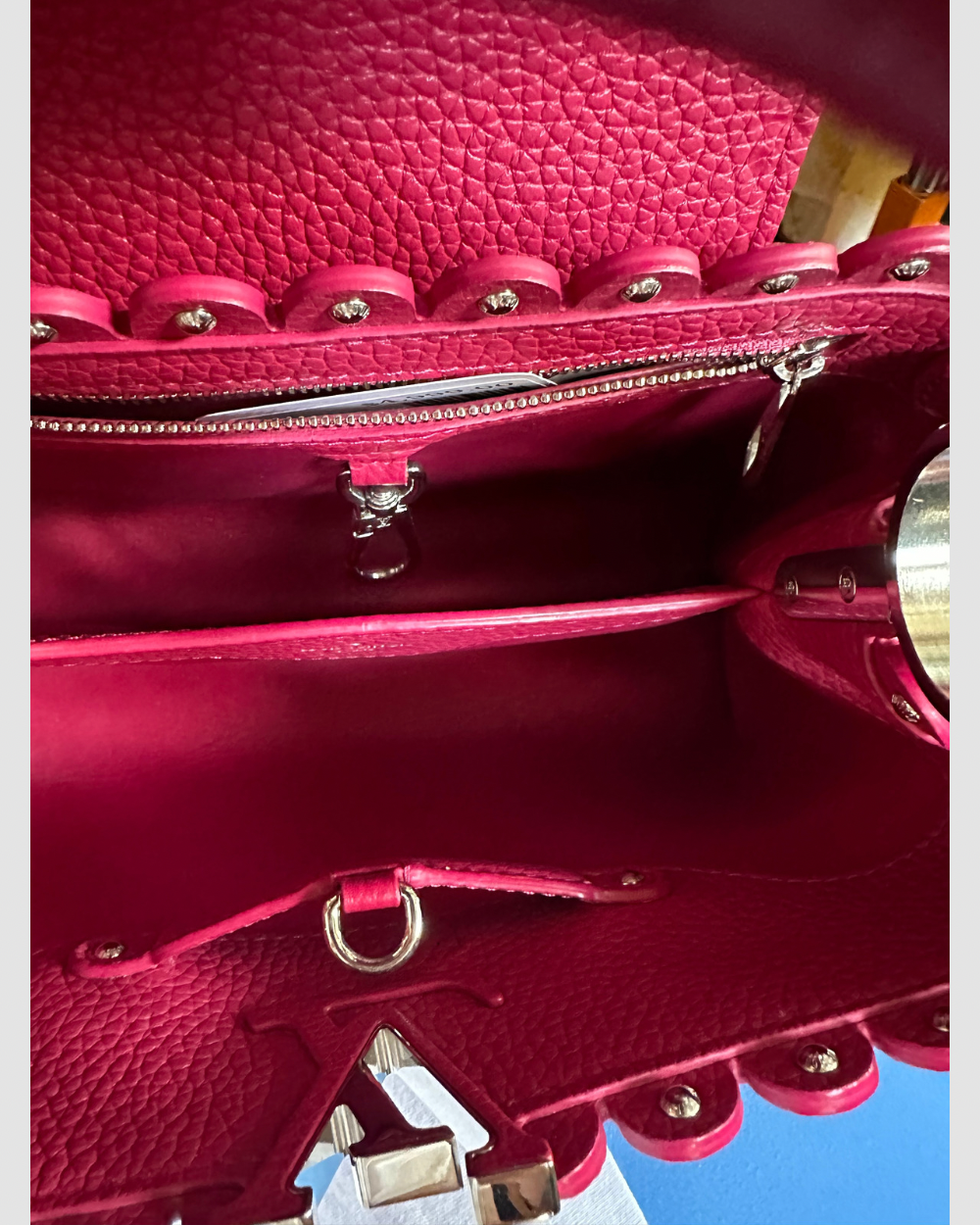 Louis Vuitton Capucine Raspberry SHW