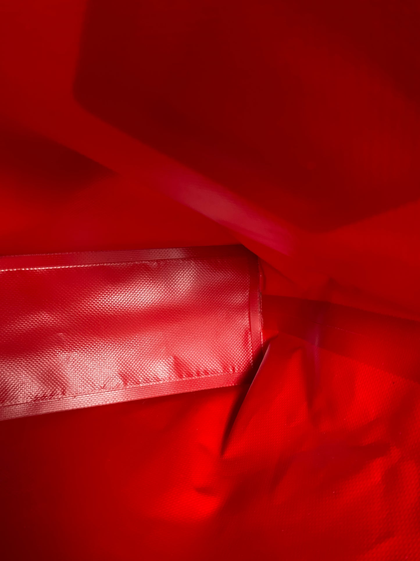 Chanel Red, White, & Black Waterproof Beach Tote