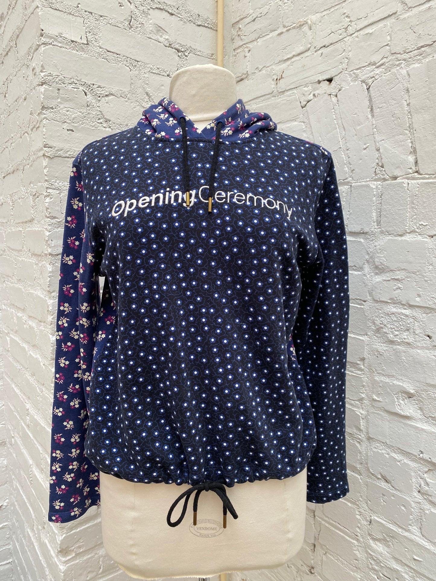 Opening Ceremony Floral Hoodie S