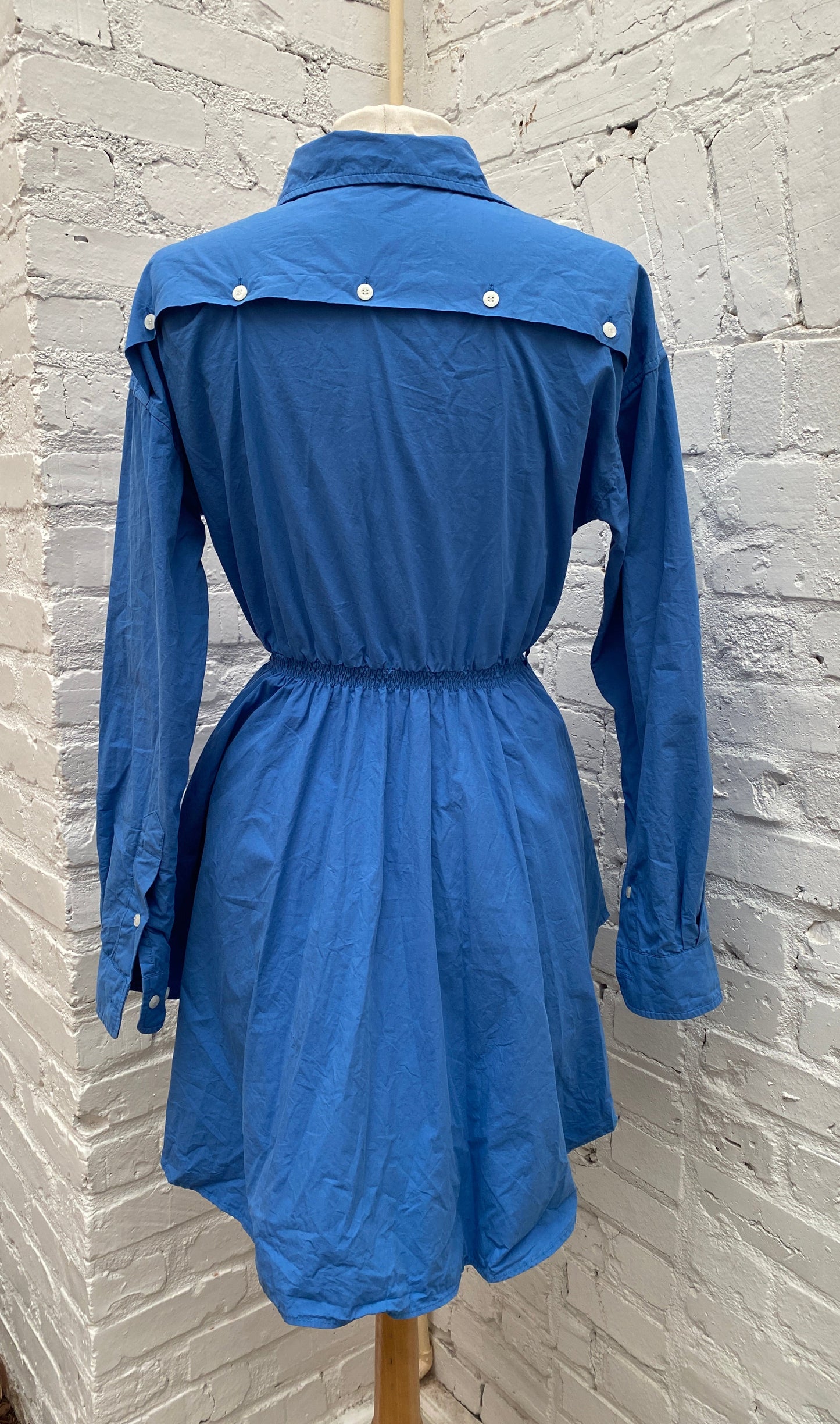 Miu Miu Periwinkle Blue Poplin Dress, 36