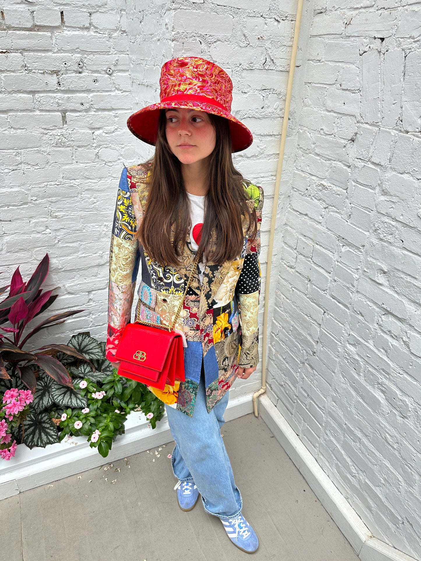 Dolce and Gabbana Patchwork Blazer 40