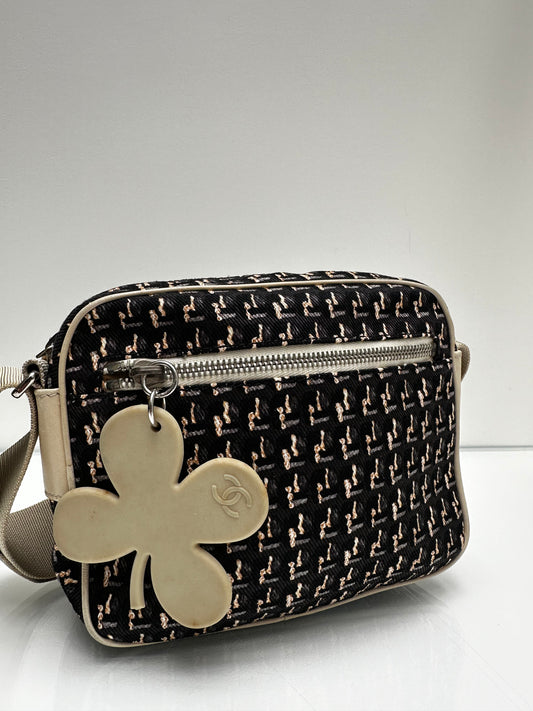 Chanel Black & Ivory Lucky Camera Bag