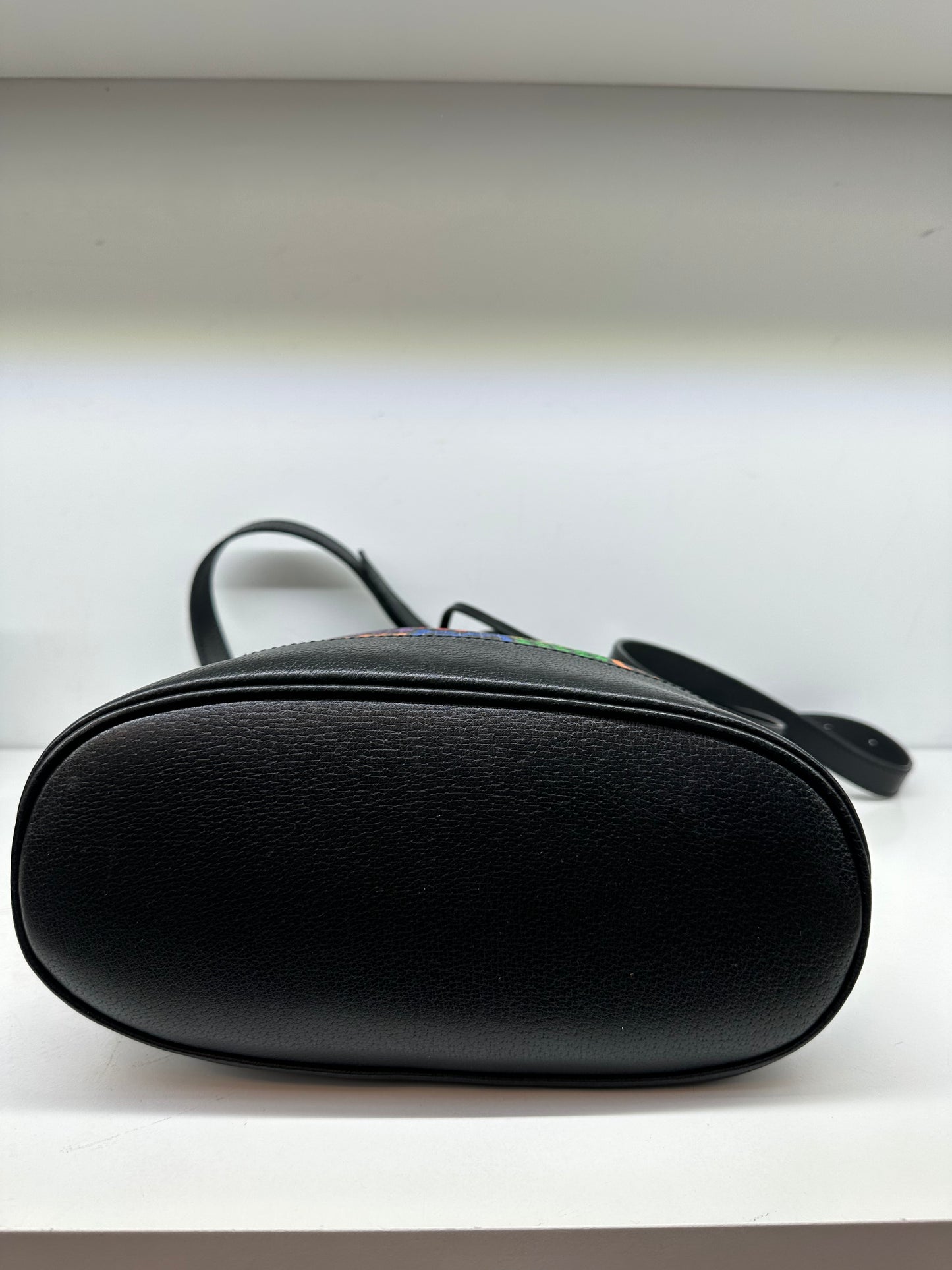 Gucci Multicolor Black Bucket Bag