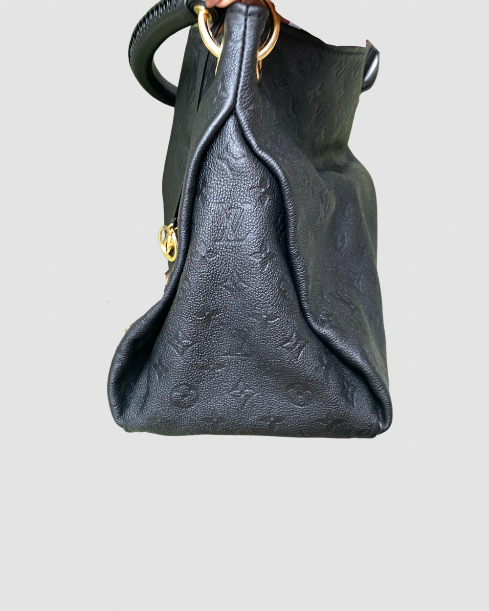 Louis Vuitton Artsy black empreinte leather