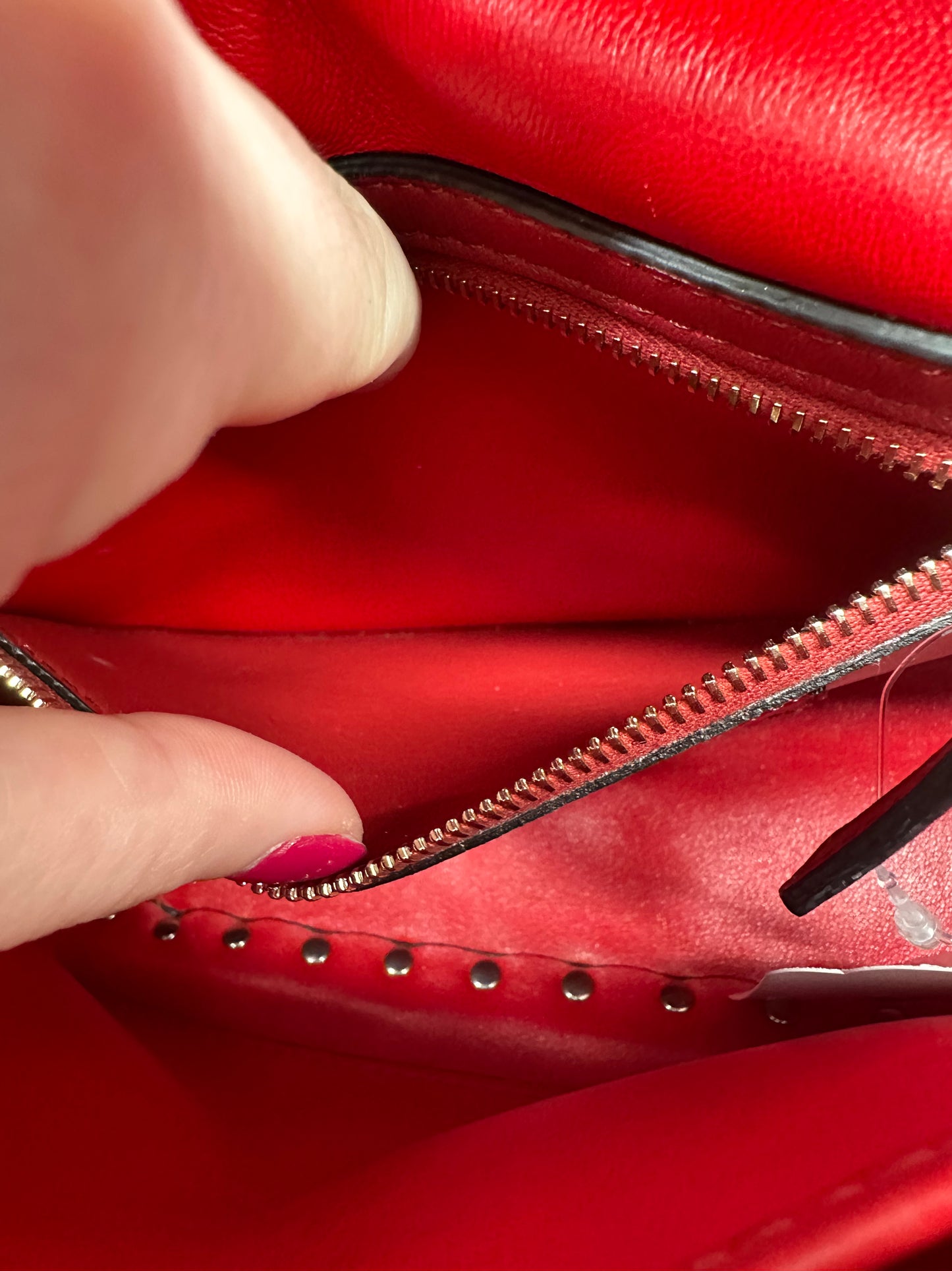 Valentino Pink Mink Pom Pom Crossbody Bag