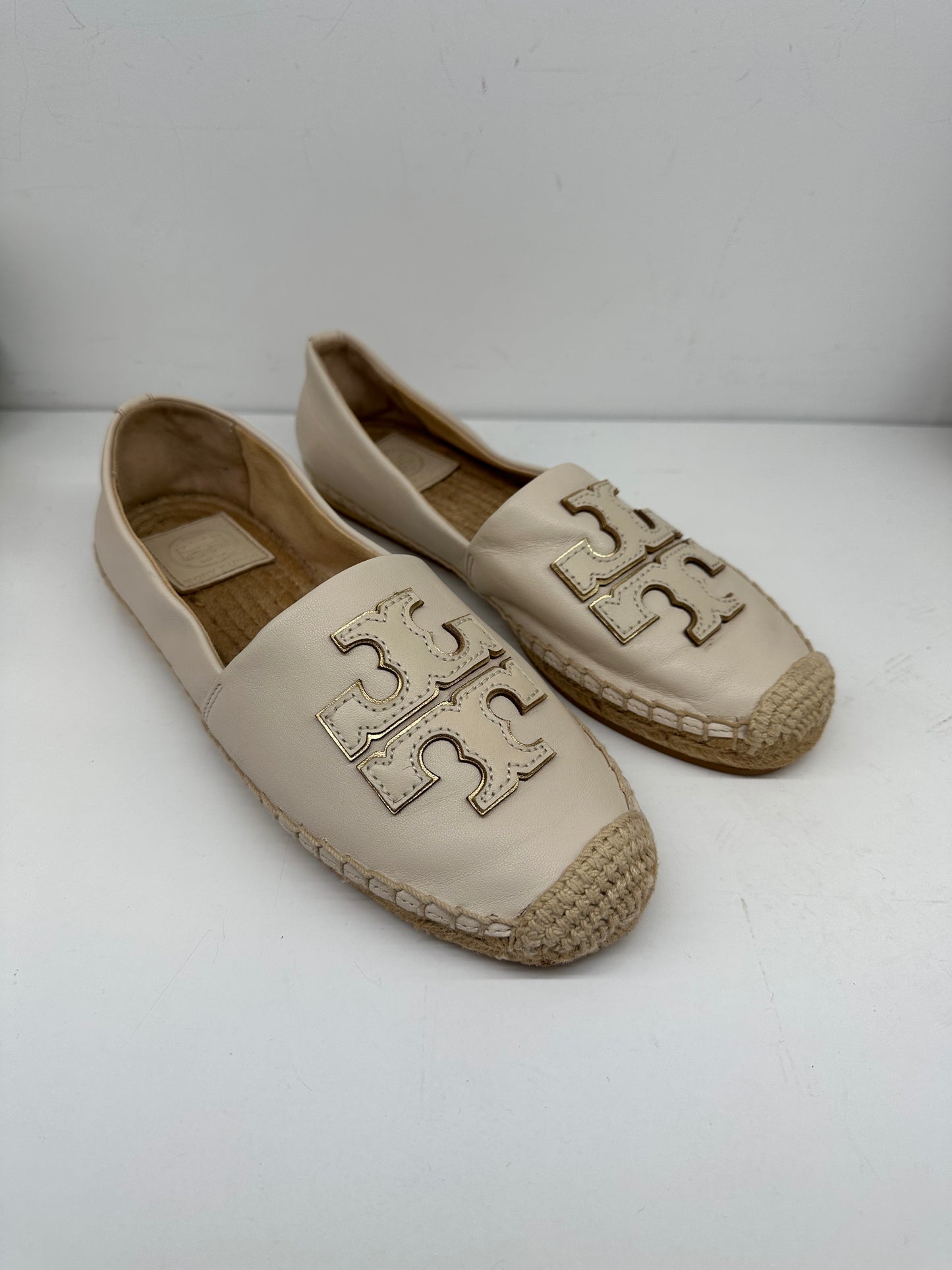 Tory Burch white espadrilles