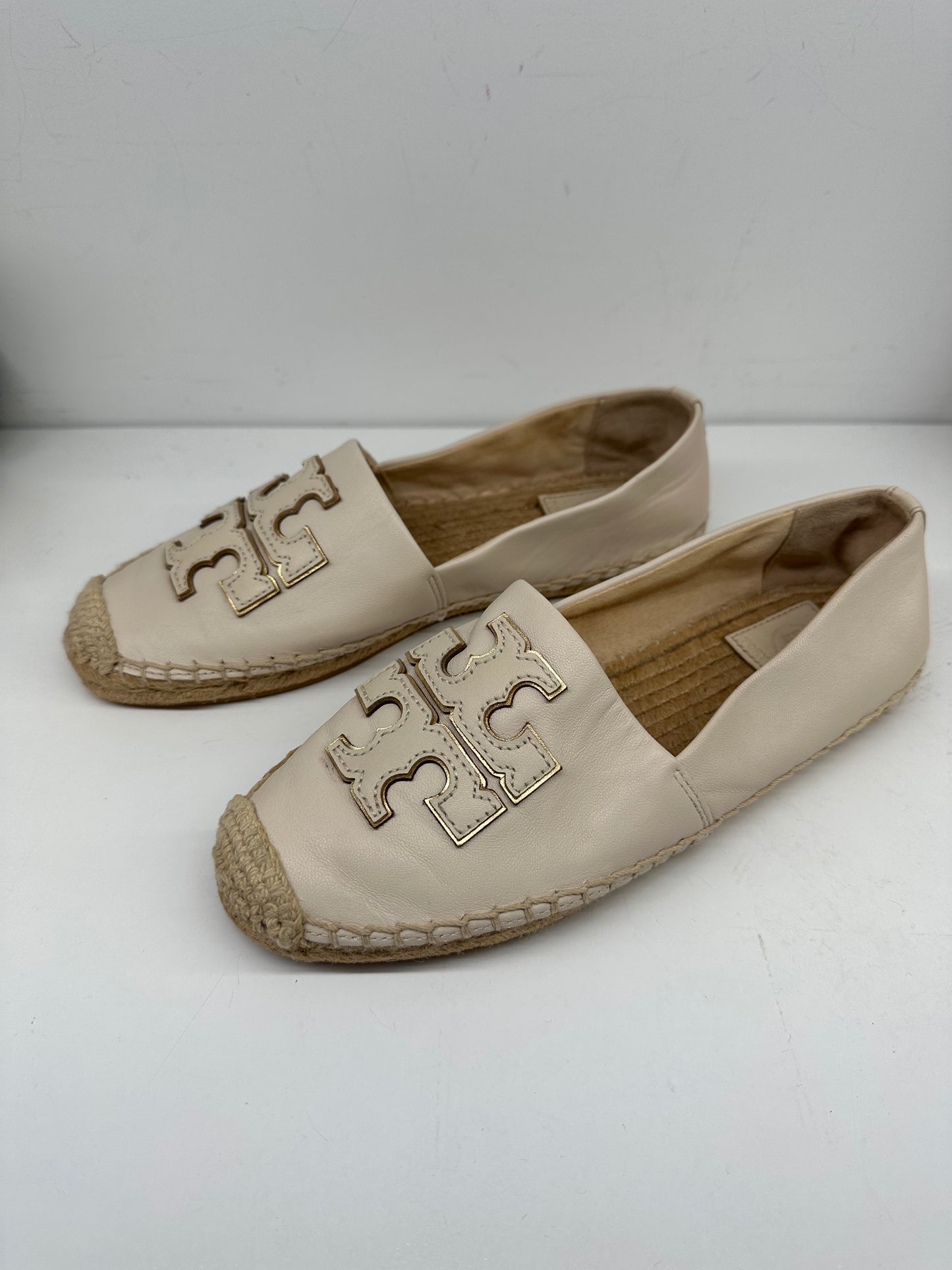 Tory Burch white espadrilles