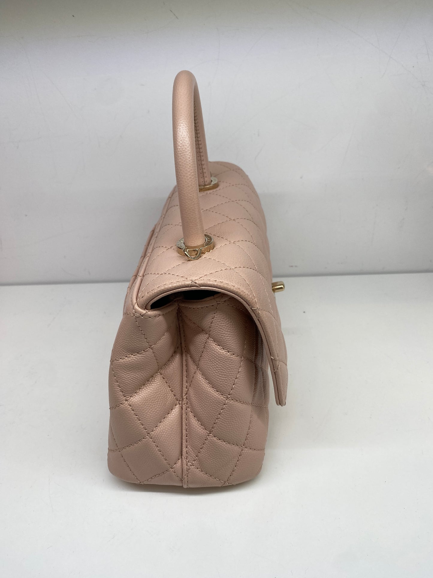 Chanel Coco Handle Small Light Pink GHW