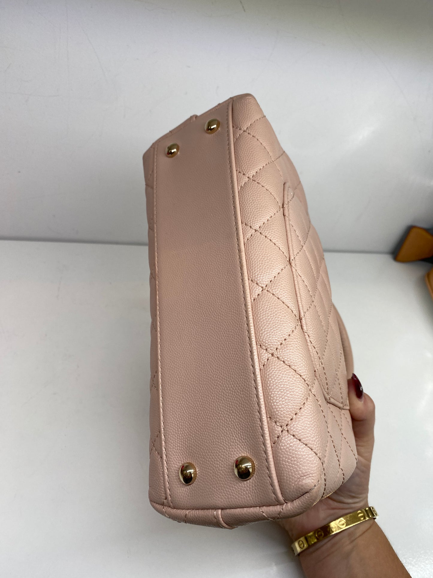Chanel Coco Handle Small Light Pink GHW