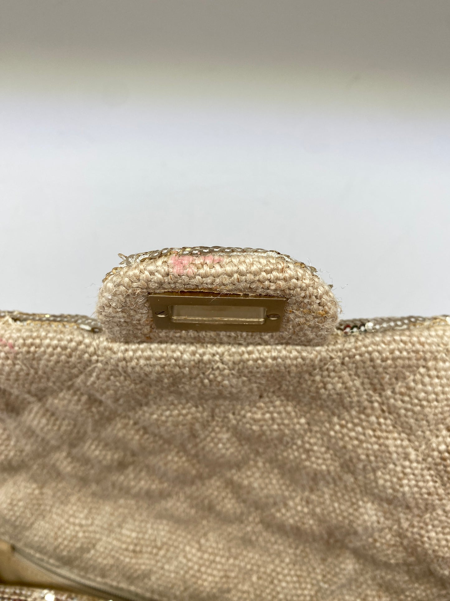 Chanel Reissue Metallic Sequin Gold Bag