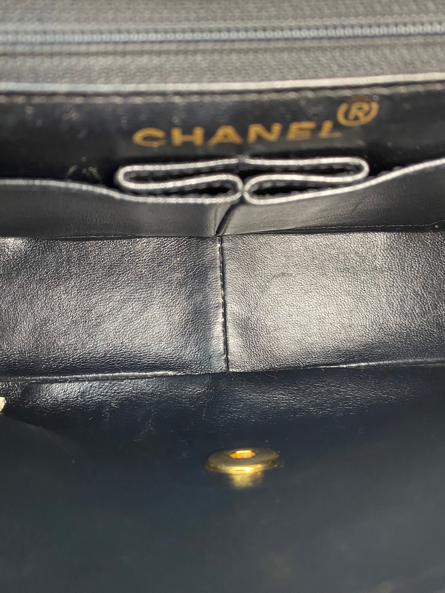 Chanel Vintage Square Burgundy 20cm Crossbody Bag