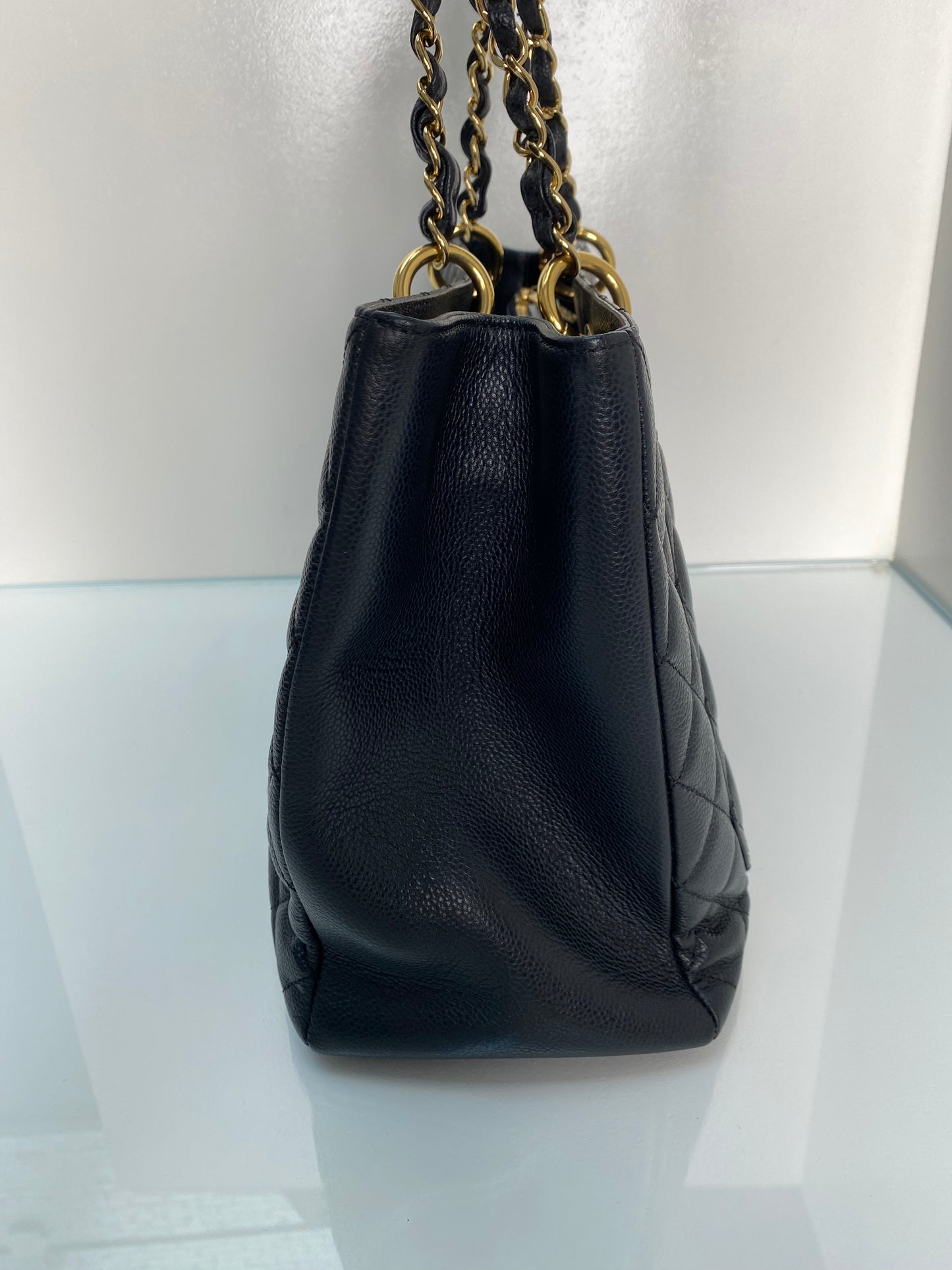 Chanel Black Caviar GST XL Bag GHW