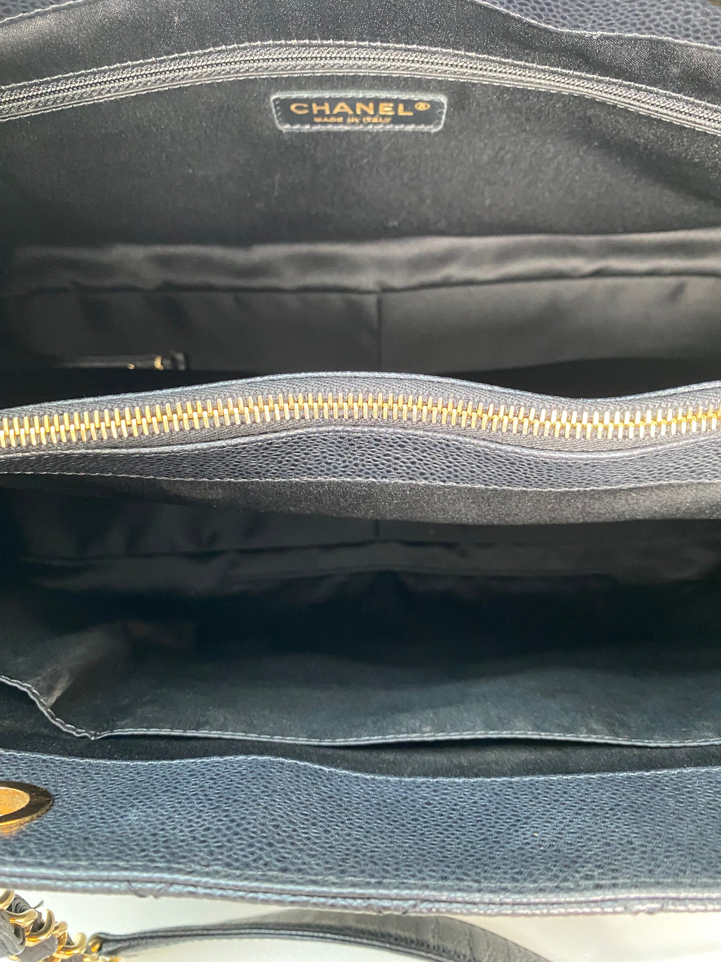 Chanel Black Caviar GST XL Bag GHW
