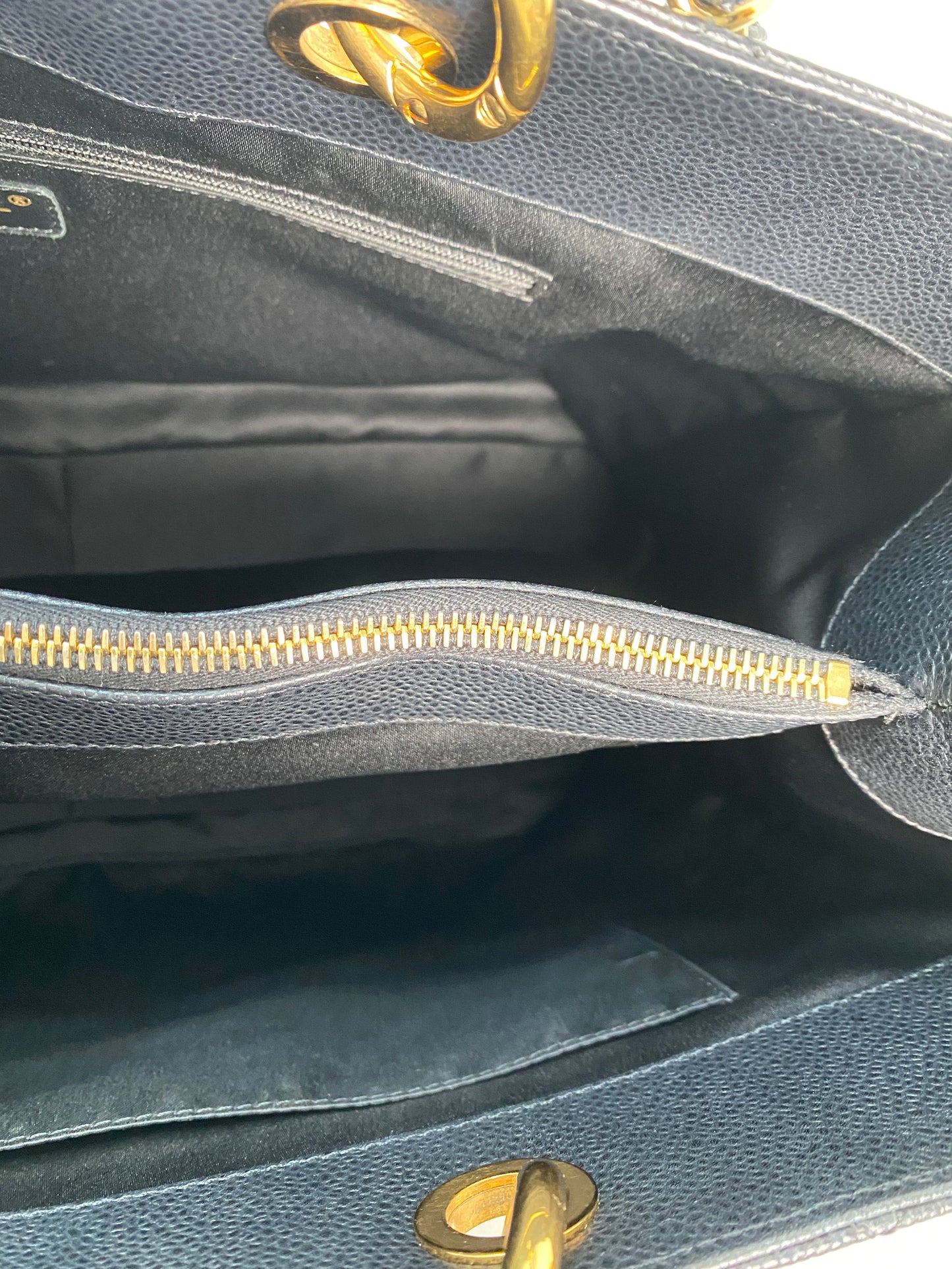 Chanel Black Caviar GST XL Bag GHW