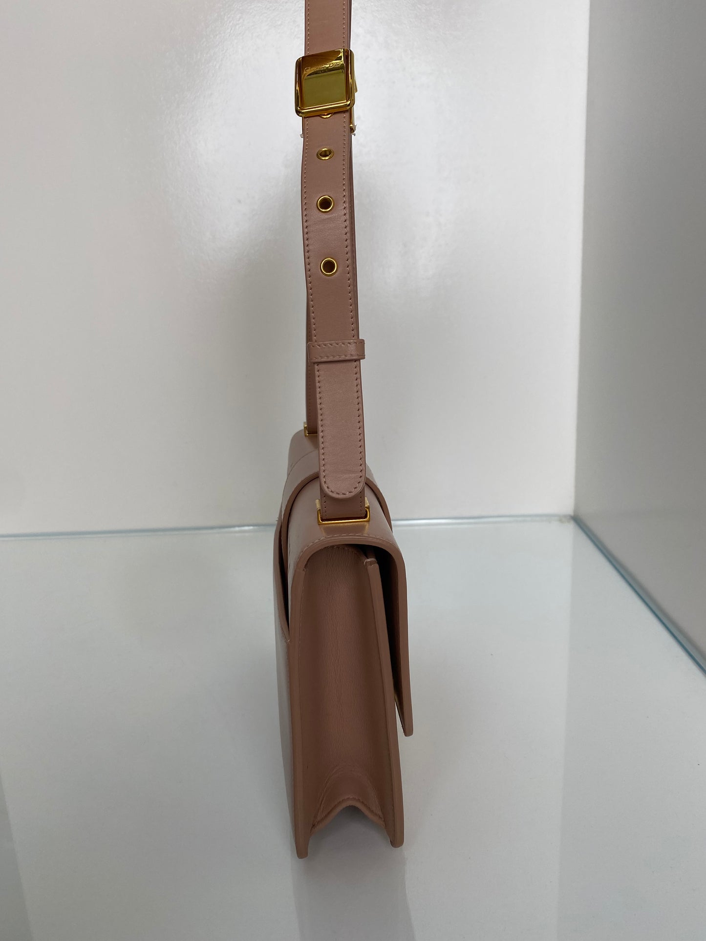 Christian Dior Dusty Pink 30 Montaigne Flap Bag GHW