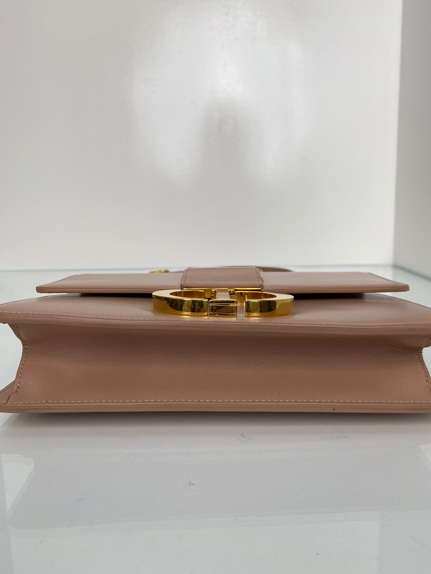 Christian Dior Dusty Pink 30 Montaigne Flap Bag GHW