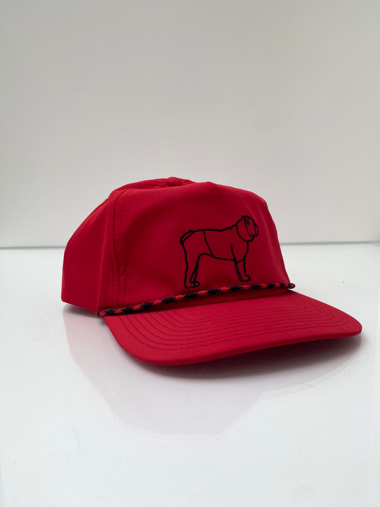 Red UGA Outline Hat