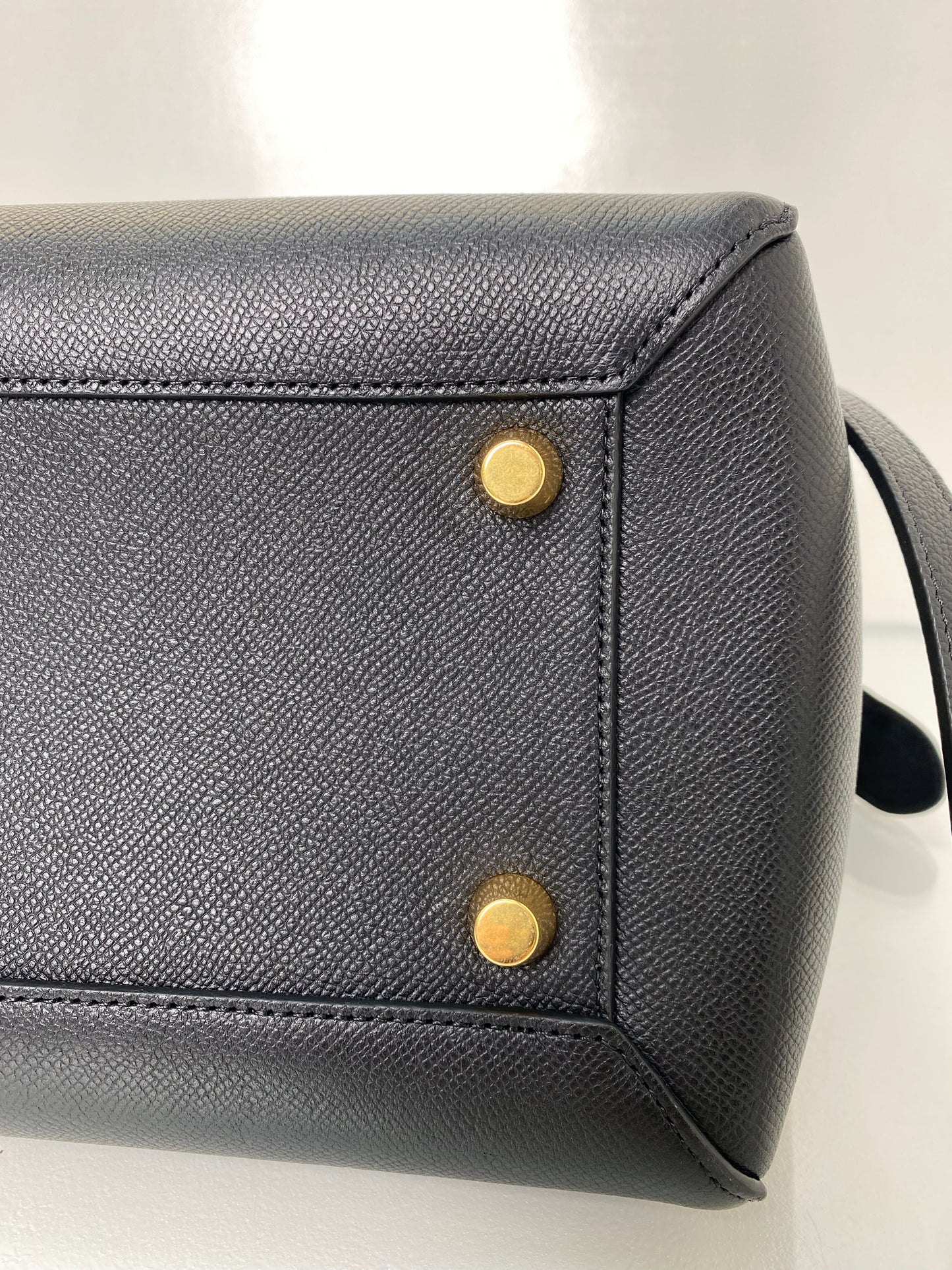 Celine Black Mini Pico Belt Bag GHW