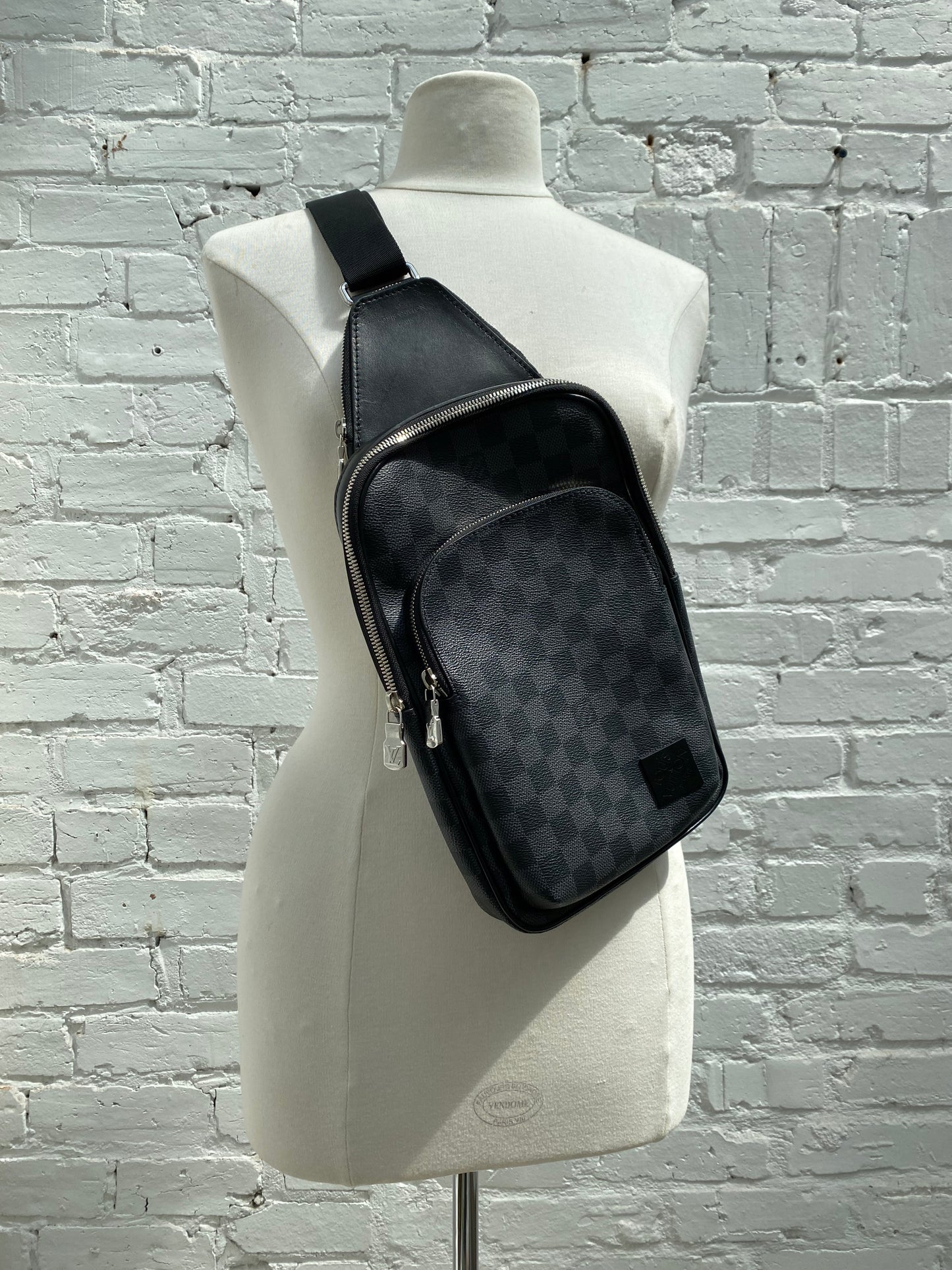 Louis Vuitton Damier Graphite Sling Bag SHW
