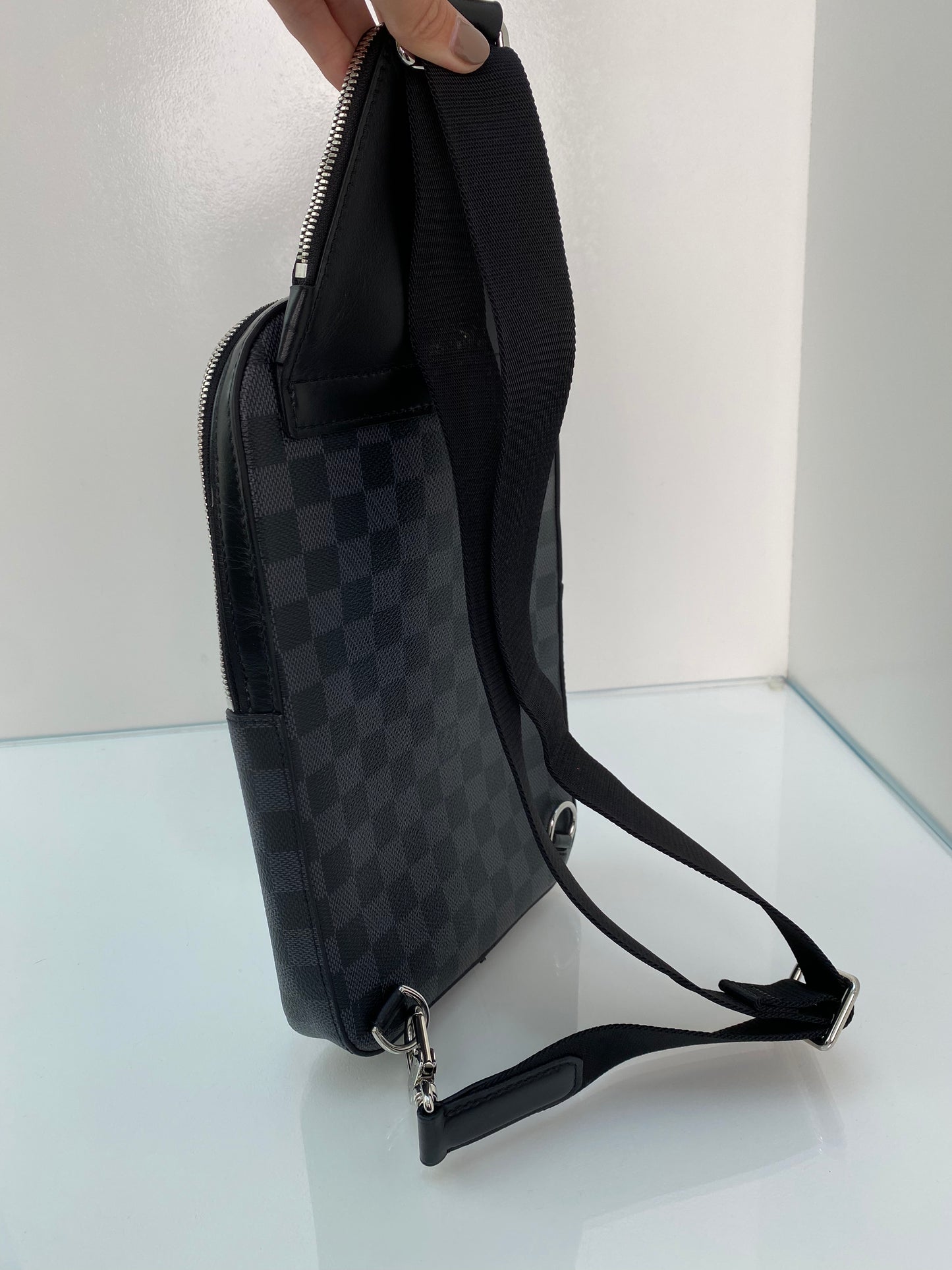 Louis Vuitton Damier Graphite Sling Bag SHW