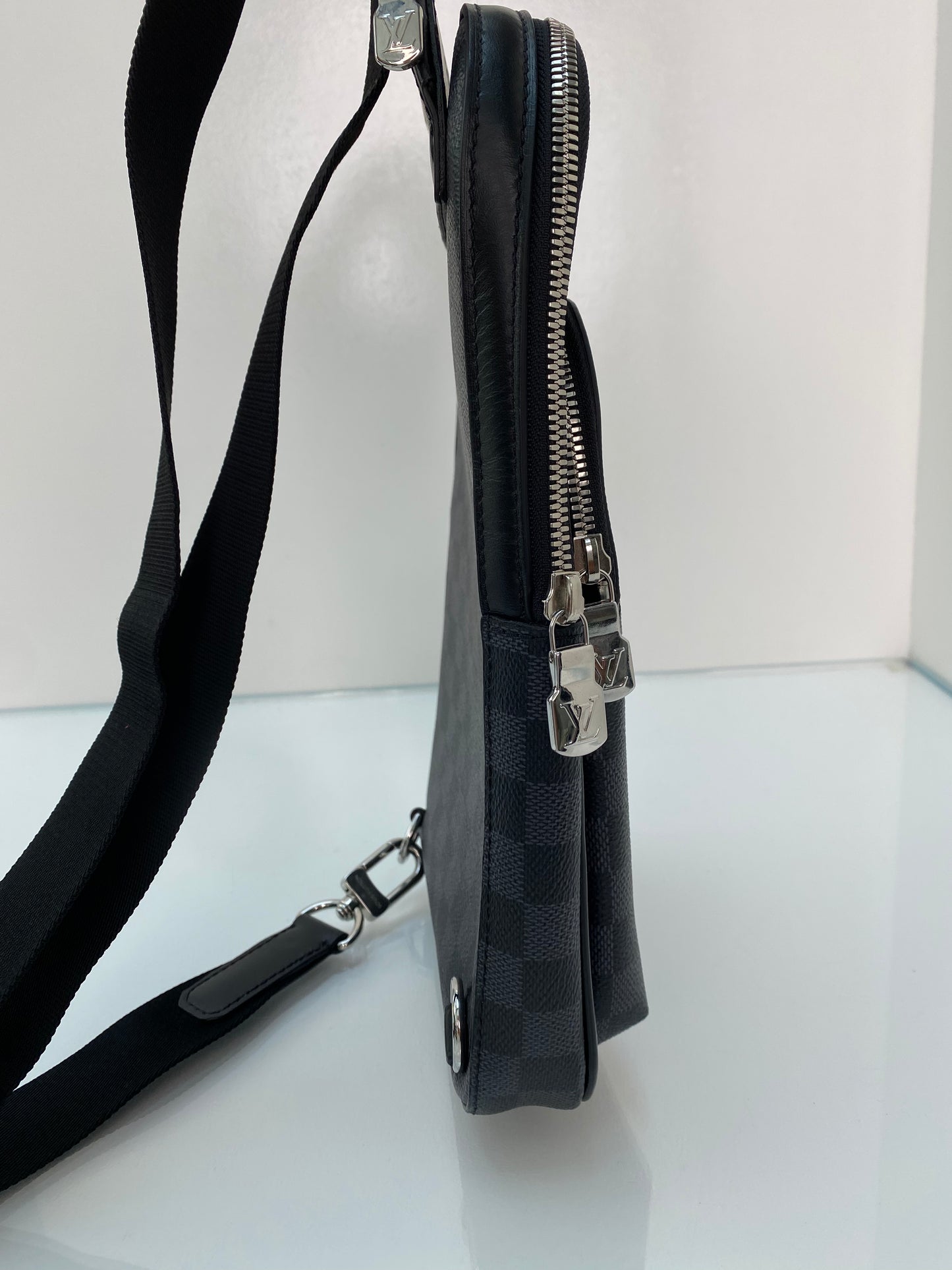 Louis Vuitton Damier Graphite Sling Bag SHW
