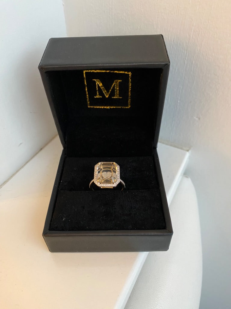 Malakov Diamond Ring, Sz 5.75