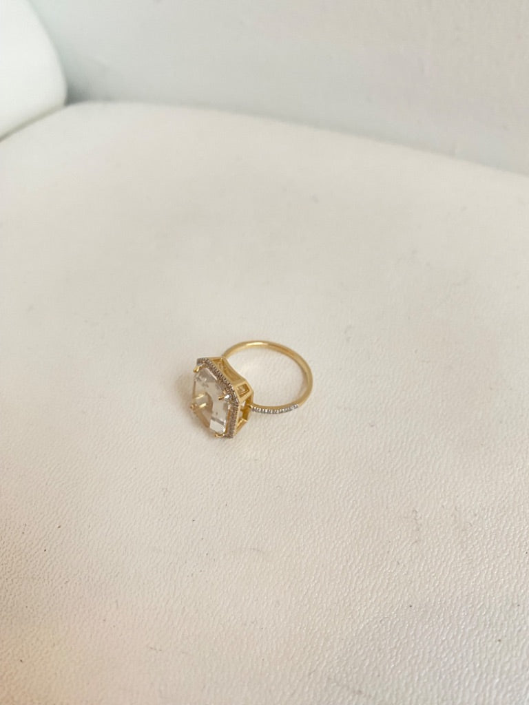 Malakov Diamond Ring, Sz 5.75