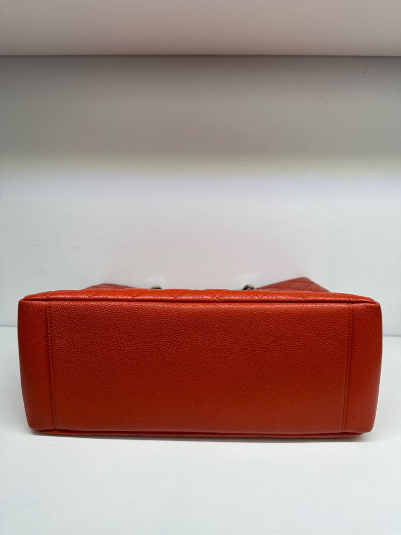 Chanel Orange Caviar Leather GST SHW