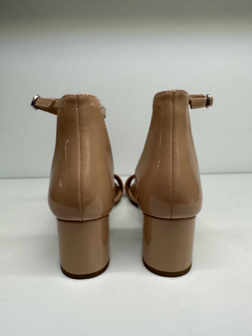 Steve Madden Nude Strappy Heels, 6.5