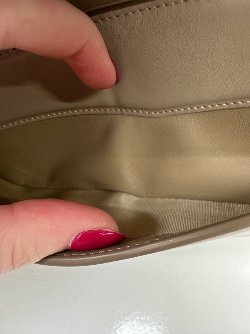 Givenchy Beige Leather Chain Detailing Shoulder Bag SHW