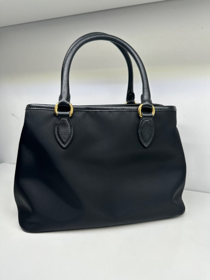 Prada Black Small Nylon Crossbody Bag GHW