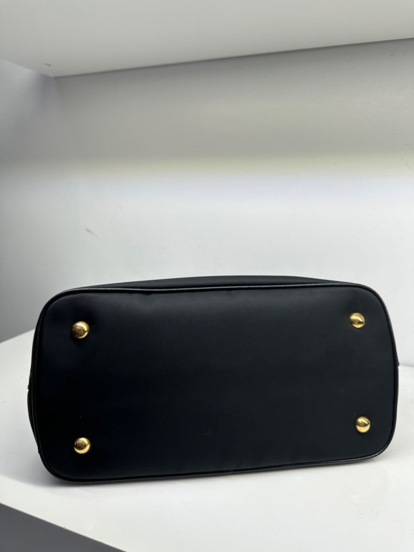 Prada Black Small Nylon Crossbody Bag GHW
