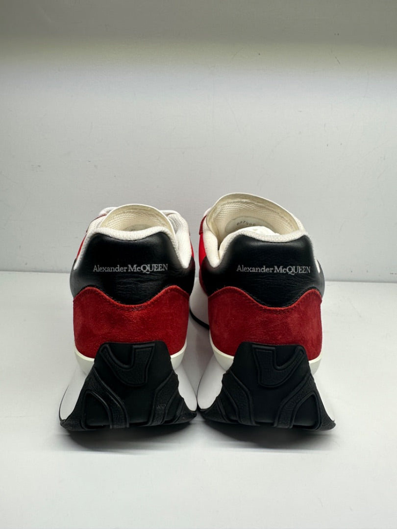 Alexander Mcqueen Red & Black Sneakers, 6