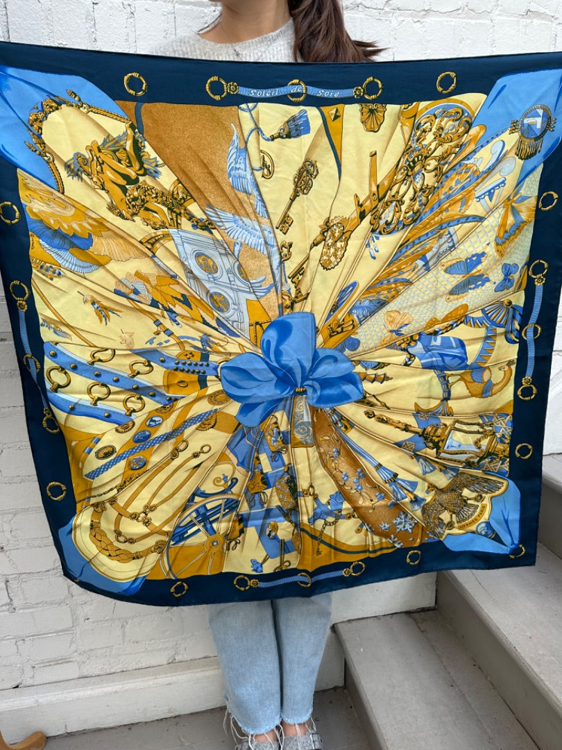 Hermes Soleil Del Soil Scarf