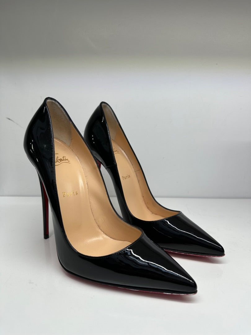 Christian Louboutin Black Patent Heels